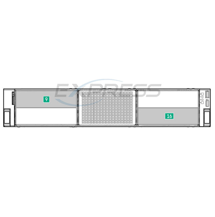 HPE ProLiant DL345 Gen11 2 GPU Front Enablement Kit | P55068-B21