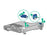 HPE ProLiant DL345 Gen11 x16 Low Profile Secondary Riser Kit | P59260-B21