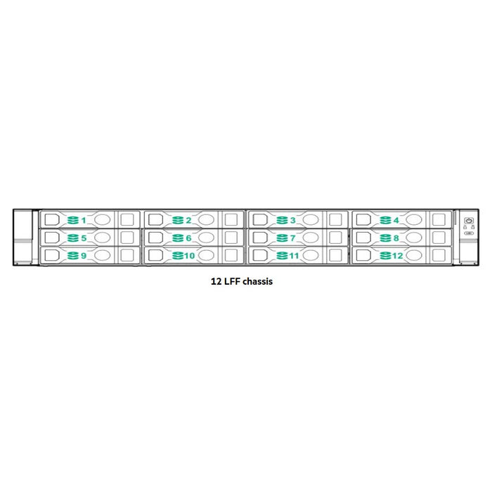 HPE ProLiant DL380 12LFF NC Rack Server (G11) CTO