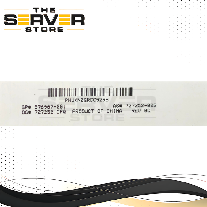 HPE ProLiant DL380 Gen10 12Gb/s SAS & 6Gb/s SATA Expander Card. Featuring 28-Physical Links Across 9x4 Internal Ports. PCIe 3.0 x8 Interface. P/N: 876907-001.