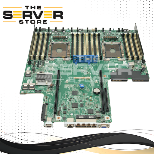 HPE ProLiant DL380 Gen10 System Board, Dual LGA3647 CPU Sockets,, 24x DDR4 DIMM Slots, iLO 5 Integrated Management, 2U Rack Server. P/N: 875073-001.