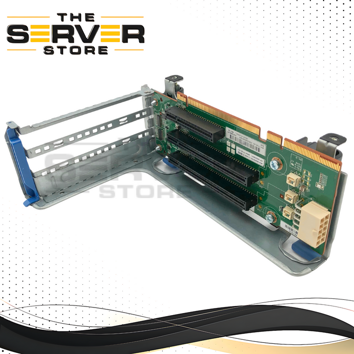 HPE ProLiant DL380 Gen9 Server Primary Riser Card Assembly with 3x PCIe 3.0 Slots (3x8). P/N: 777281-001.