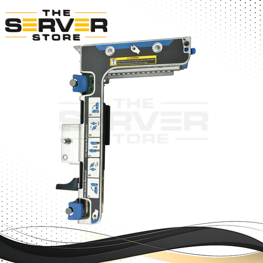 HPE ProLiant DL380 Gen9 Server Primary Riser Card Assembly with 3x PCIe 3.0 Slots (3x8). P/N: 777281-001.
