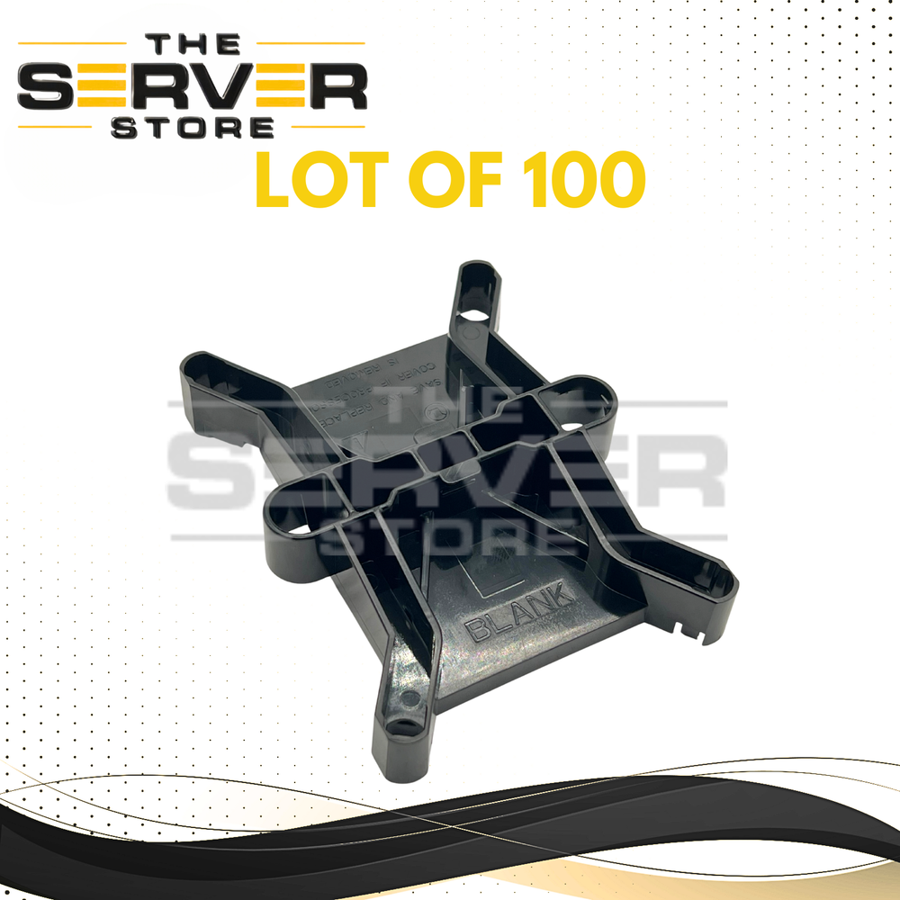 (LOT OF 100) HPE Processor (CPU - Heatsink) Blank Cover ProLiant G10 868766-001