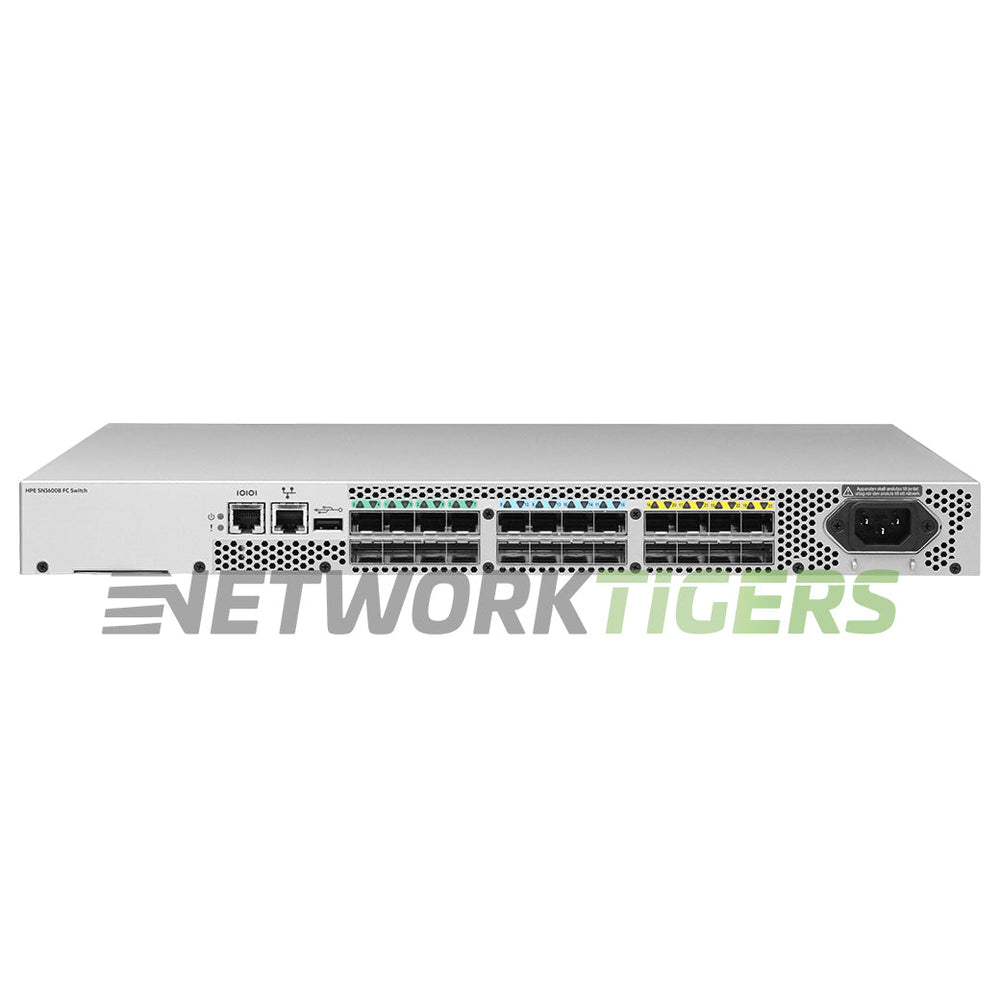 HPE Q1H71B SN3600B Series 24x 32GB FC SFP+ (24x Active) SAN Switch