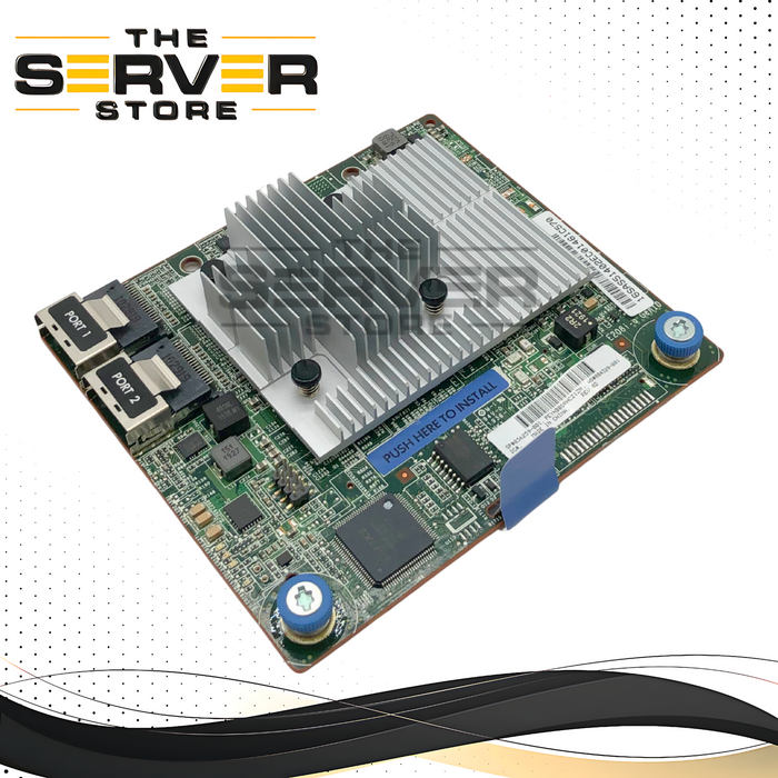 HPE Smart Array E208i-a 8-Port 12Gb/s SAS/SATA AROC RAID Controller for ProLiant Gen10 Servers. RAID 0, 1, 5, 10. P/N: 836259-001.