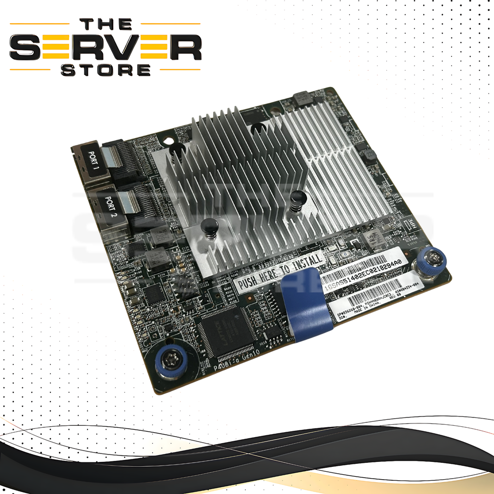 HPE Smart Array P408i-a SR Gen10 2-Port (8-Lane) Flex 12G SAS/SATA 2GB Cache RAID Controller Card 804331-B21 836260-004