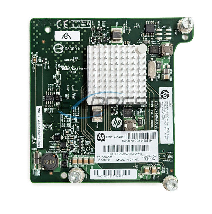 HPE 630M Dual Port 20GbE Flex Fabric Adapter | 700074-001
