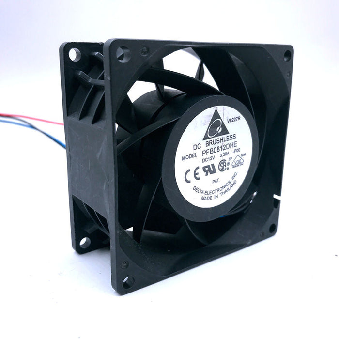 Delta PFB0812DHE 80x80x38mm 12V DC 2.75A Axial Cooling Fan