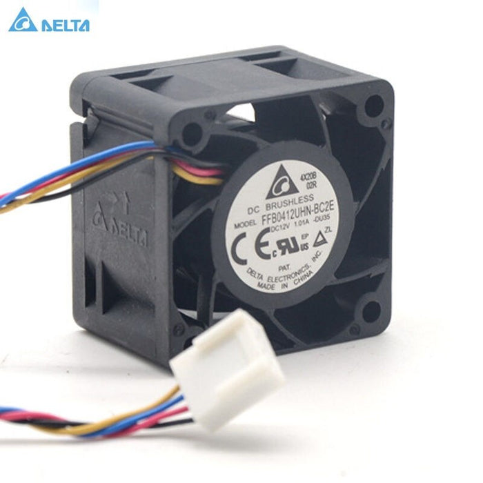 Delta FFB0412UHN 40x40x28mm 12V DC 1.01A Axial Cooling Fan