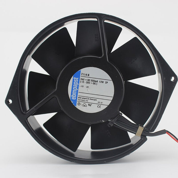 ebm-papst 7114N 71x71x14mm 24V DC 0.5A Axial Cooling Fan