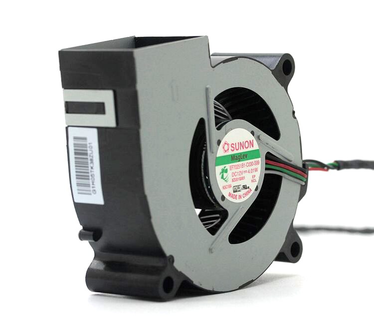 SUNON EF70251B1-C030-S99 70x70x25mm 12V DC Axial Cooling Fan