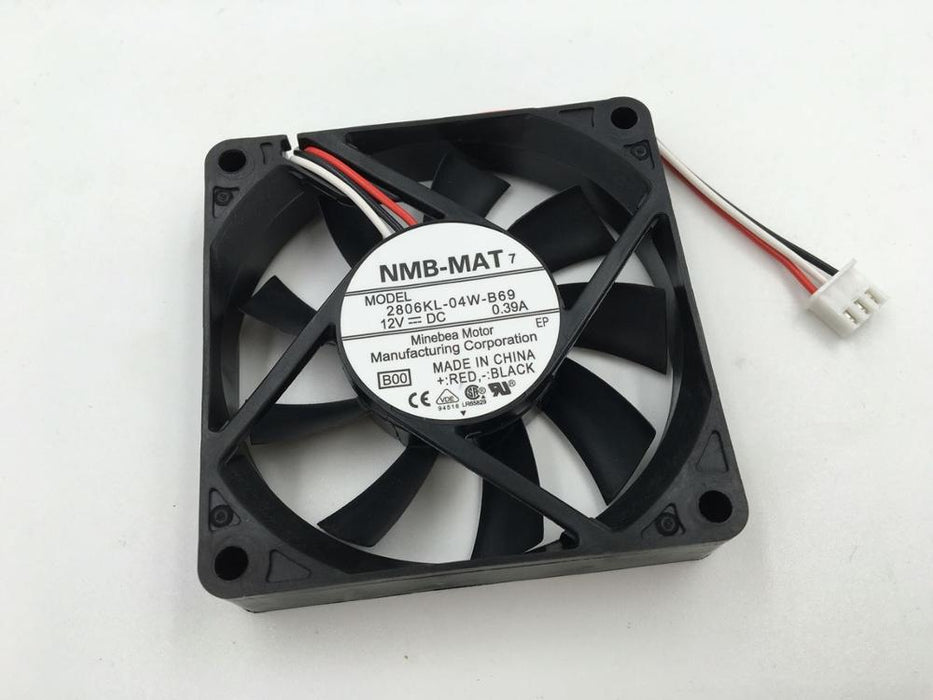 NMB 2806KL-04W-B69 12V DC 0.39A Axial Cooling Fan