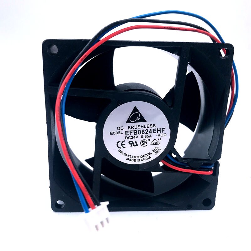 Delta EFB0824EHF 80x80x32mm 24V DC 0.35A Axial Cooling Fan