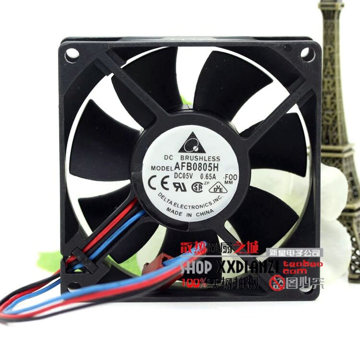 Delta AFB0805H 80x80x25mm 5V DC Axial Cooling Fan