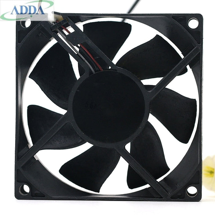 ADDA AD08012UX257301 80x80x25mm 12V DC Industrial Cooling Fan