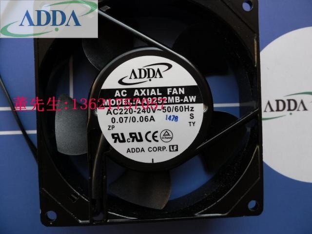ADDA AA92252MB-AW 92x92x25mm 230V AC Industrial Cooling Fan