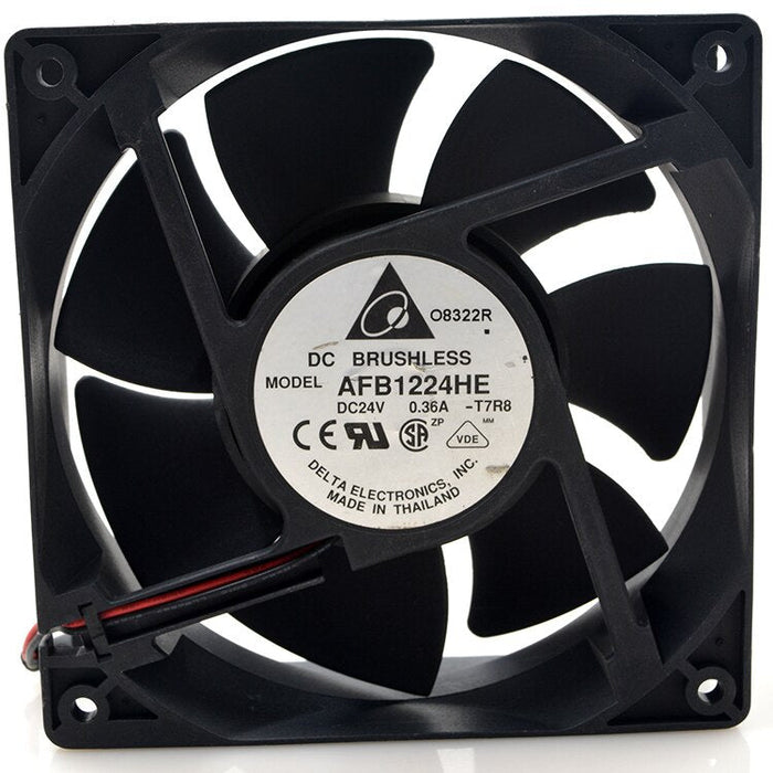 Delta AFB1224HE 120x120x38mm 24V DC 0.36A Axial Cooling Fan