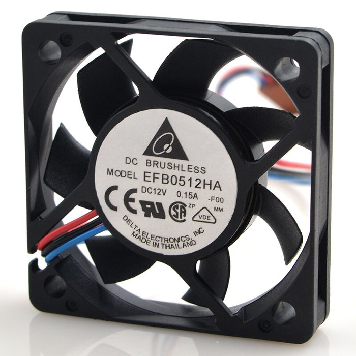 Delta EFB0512HA 50x50x10mm 12V DC 0.15A Axial Cooling Fan