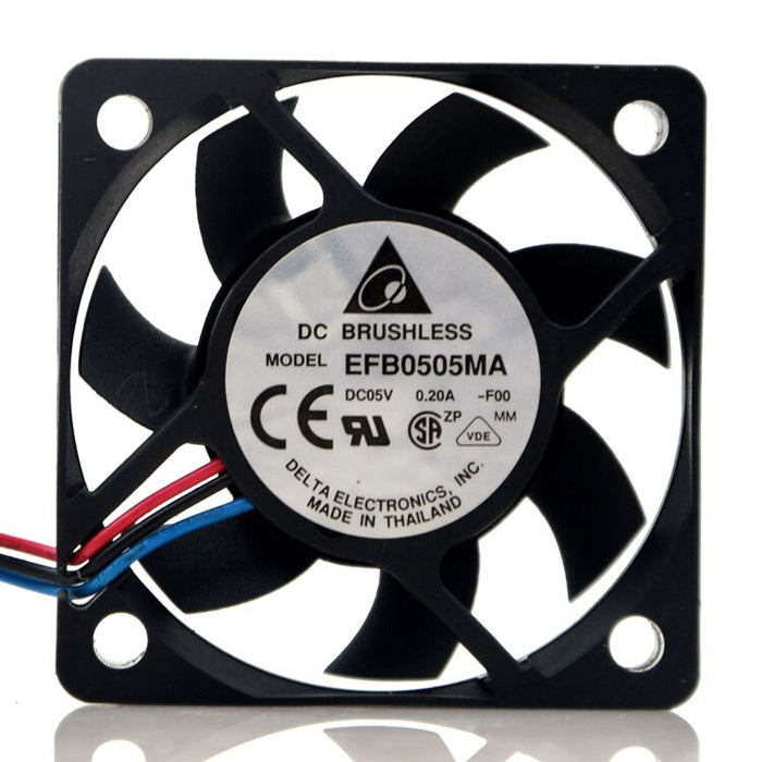Delta EFB0505MA 50x50x10mm 5V DC 0.13A Axial Cooling Fan