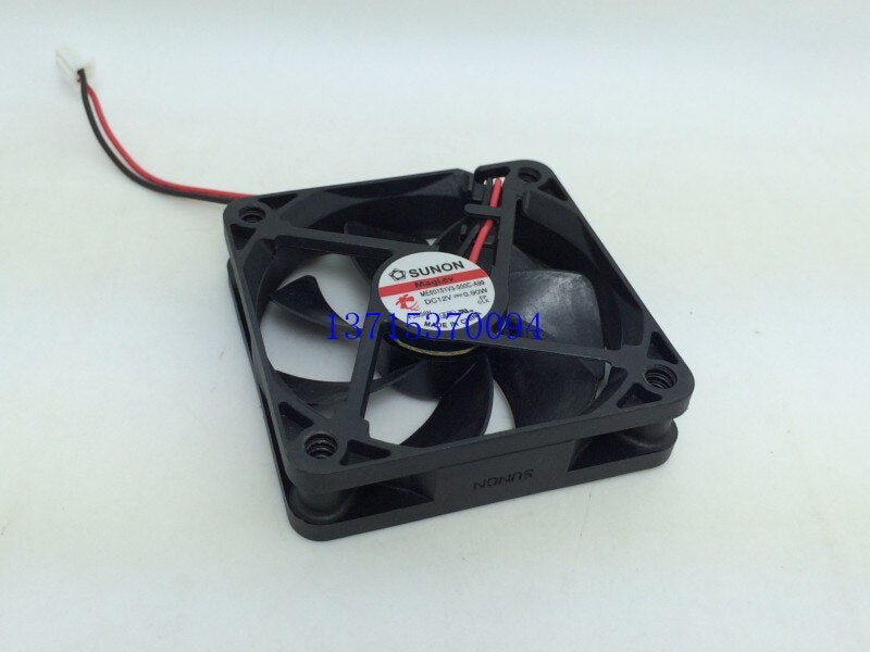 SUNON ME60151V3-000C-A99 60x60x15mm 12V DC Axial Cooling Fan
