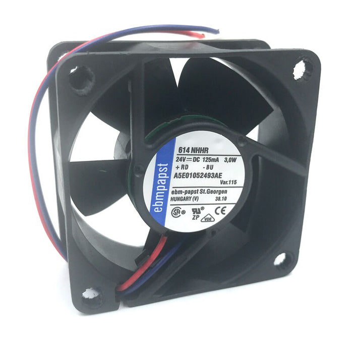 ebm-papst 614NHHR 24V DC 60x60x25mm Brushless Cooling Fan