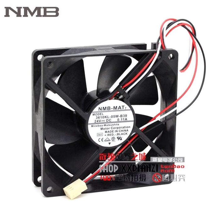 NMB 3610KL-05W-B39 92x92x25mm 24V DC 0.11A Axial Cooling Fan