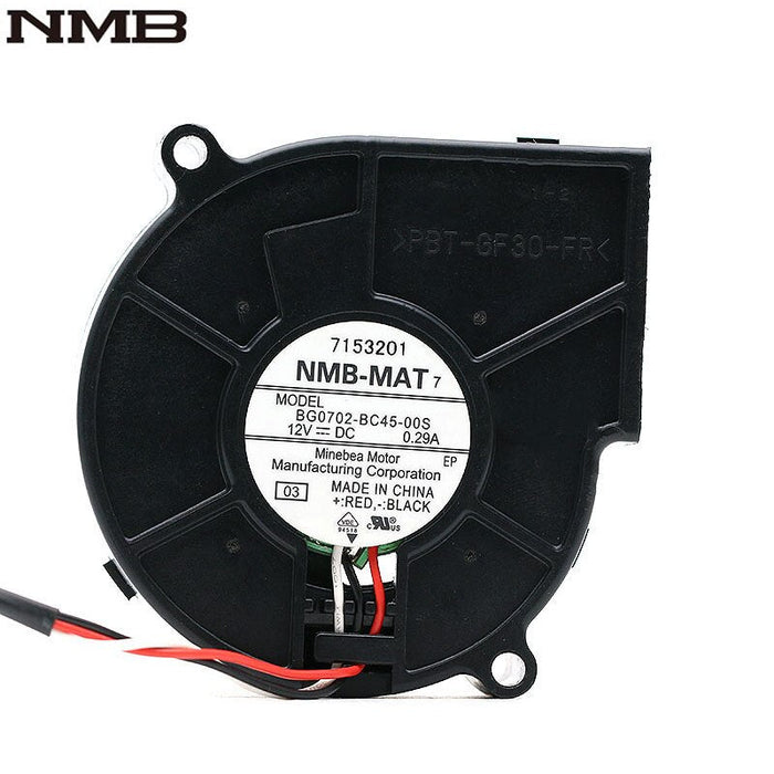 NMB BG0702-BC45-00S 70x70x25mm 12V DC 0.29A Axial Cooling Fan