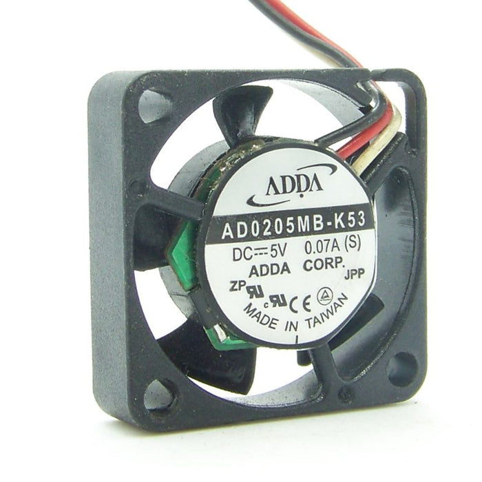 ADDA AD0205MB-K53 25x25x7mm 5V DC 0.07A Axial Cooling Fan