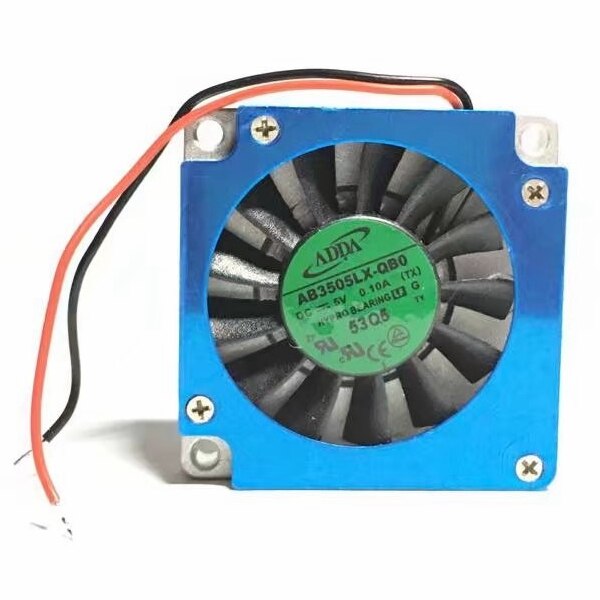 ADDA AB3505LX-QB0 35x35x7mm 5V DC 0.10A 2-Wire DC Blower Fan