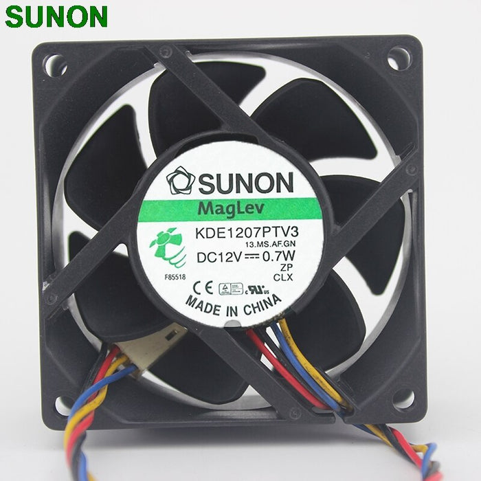 SUNON KDE1207PTV3 70x70x25mm 12V DC Axial Cooling Fan