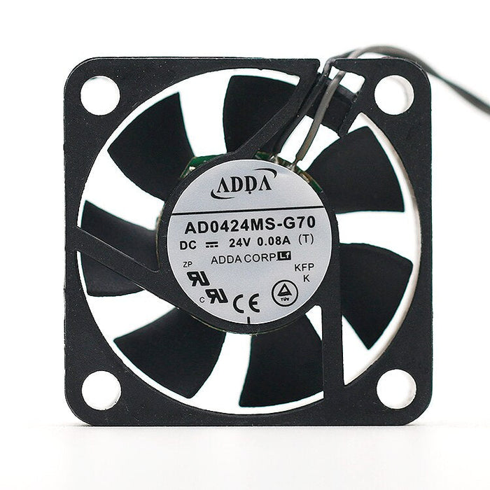 ADDA AD0424MS-G70 40x40x10mm 24V DC Industrial Cooling Fan
