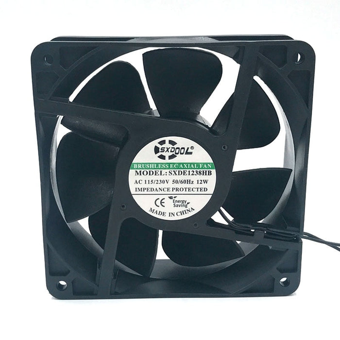 SXDOOL SXDE12038HB EC Axial Fan 120x120x38mm AC 115/230V 12W
