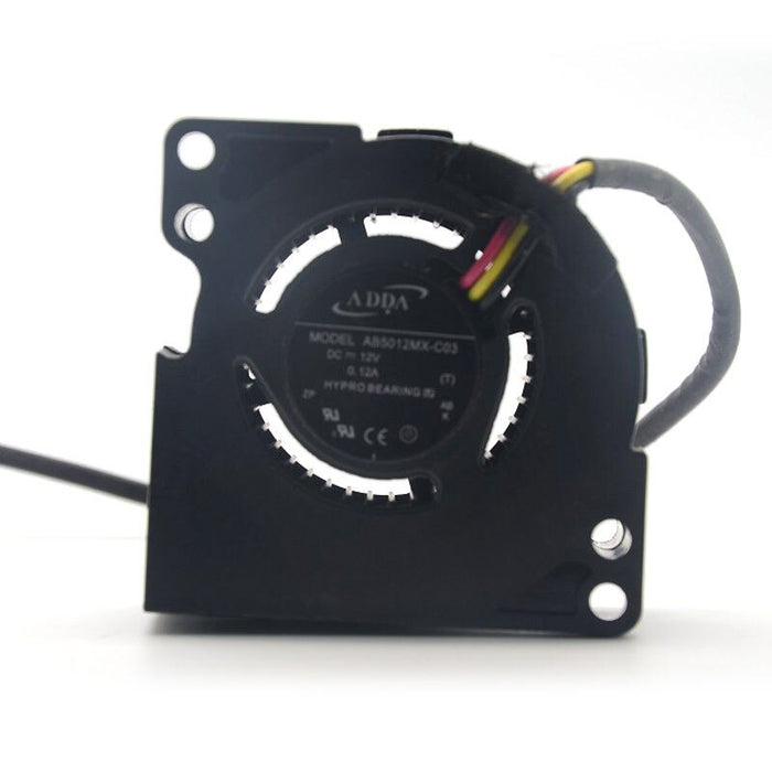 ADDA AB5012MX-C03 50x50x12mm 12V DC 0.12A 3-Wire Axial Cooling Fan