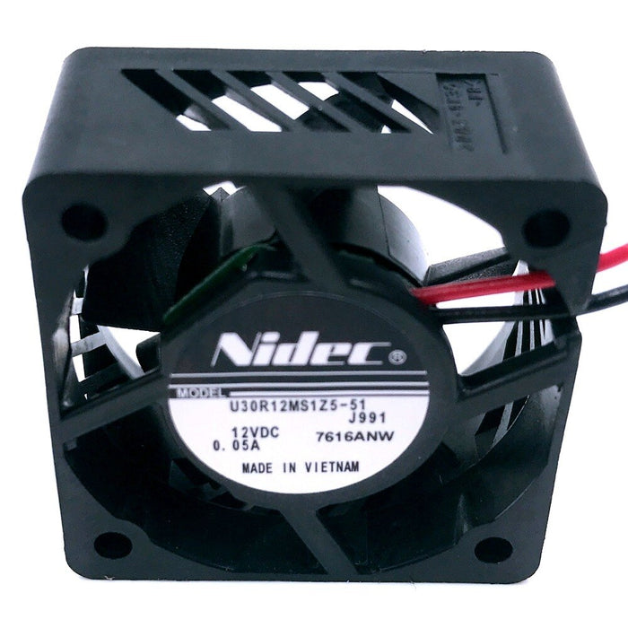 Nidec PRINTER 30x30x15mm 12V DC 0.05A Axial Cooling Fan