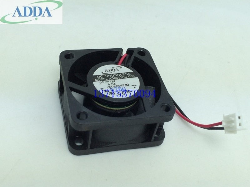 ADDA AD0412HB-C50 12V DC 0.11A Axial Cooling Fan