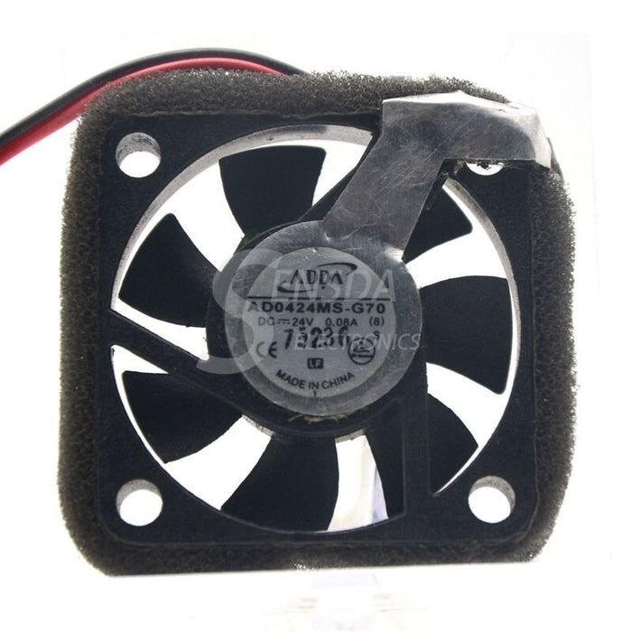 ADDA AD0424MS-G70 40x40x10mm 24V DC 0.08A Axial Cooling Fan