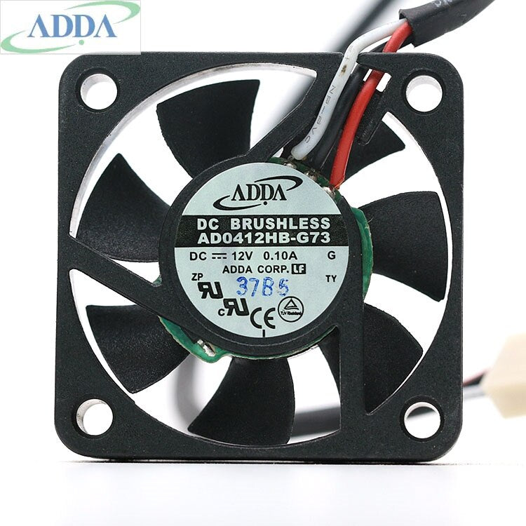 ADDA AD0412HB-G73 40x40x10mm 12V DC Industrial Cooling Fan
