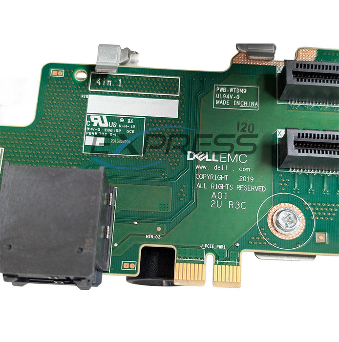 HTX77 — R3C 2x16 FH Hl Riser Assembly | Dell PowerEdge R7525