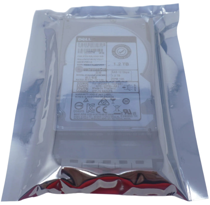 HUC101812CSS204 — Dell 1.2TB SAS 10k 2.5" 12G Hard Drive 9XNF6