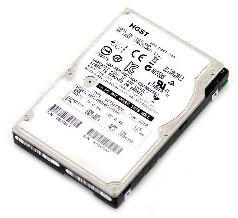 Hitachi HUC109090CSS600 900GB 10K RPM 64MB SAS 6Gb/s 2.5" Hard Drive