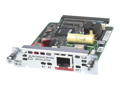 HWIC-1B-U= - Cisco 1-Port ISDN Bri U High-speed WAN Card