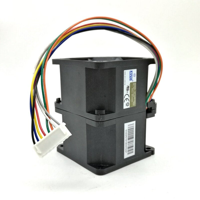 AVC DFTA0676B2U 60x60x76mm 12V DC 3A Axial Cooling Fan