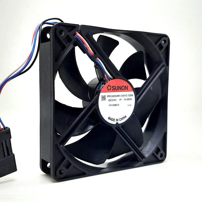 SUNON PFC0252B1-E01C-QB9 120x120x25mm 24V DC Axial Cooling Fan