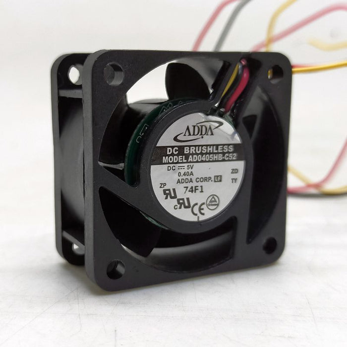 ADDA AD0405HB-C52 40x40x20mm 5V DC 3-Wire Axial Cooling Fan