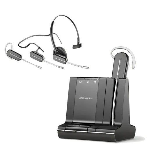 Plantronics Savi W745 Convertible 3-in-1 Wireless Headset 86507-01 PLAN-SAVI-745 - Refurbished