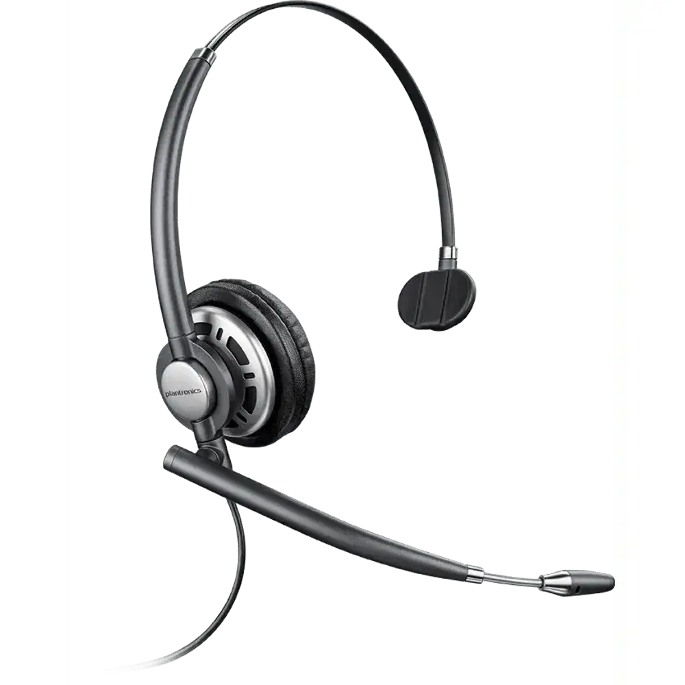 Poly Plantronics EncorePro HW710 Monaural Noise-Canceling Headset (78712-101) - Refurbished