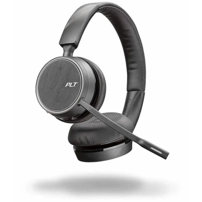 Plantronics Voyager 4220 UC Bluetooth Stereo Headset with BT600 USB-A & Charge Stand 212741-01 - New