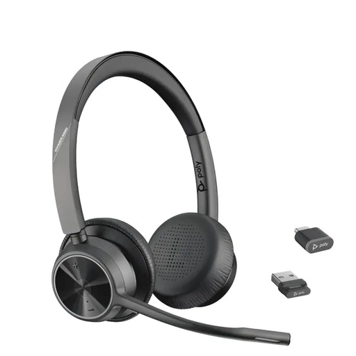 Poly Voyager 4320 UC Wireless Bluetooth Stereo Headset USB-A (218475-01) - New