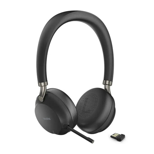 Yealink BH72 Lite Wireless Bluetooth Headset USB-A Black Teams/UC Certified (BH72-LITE-B) - New